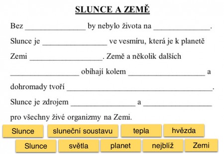 Sluce a země